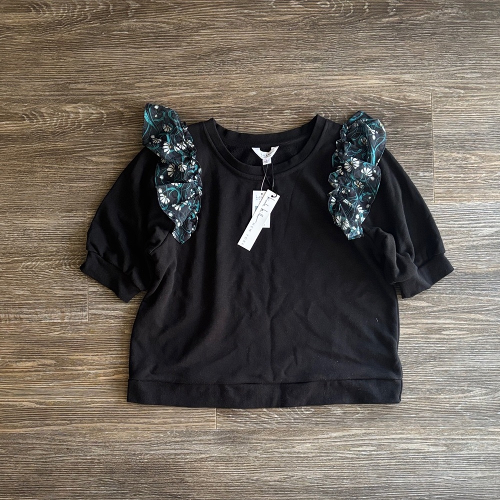 Ruffle Sleeve Top